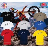 Fruit of the Loom Alpinestars-Logo T-Shirt 100% Cotton