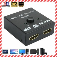 HDMI高清雙向切換器 2.0 一進二出分配器 netflix switch ps4 ps5 xbox