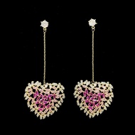 Silver Fashion Diamond Earrings