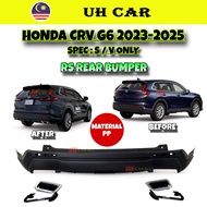 (TO RS) Honda Crv G6 2023-2025 Oem PP Rear Bumper Bodykit Skirt Skirting