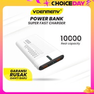 VDENMENV Powerbank DP40 10000mAh Real Capacity Airplane Allowed Super fast Charger 22.5w