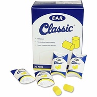 ▶$1 Shop Coupon◀  3M Ear Plugs, 30 Pairs/Box, E-A-R Classic 310-1060, Uncorded, Disposable, Foam, NR