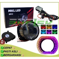 BILED Student Fun MKL MK2 63Watt ALLWEATHER 3 COLORS Motorcycle Car Headlight Motorcycle
