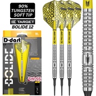 TARGET SOFT TIP DARTS - 20G Bolide12 90% TUNGSTEN DART SET Original Electronic dart