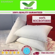 【NEW stock】✱ECO-LEX 7 Star Premium Micro Fibre Hotel Grade Pillow Bantal