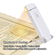 Portable LED USB Rechargeable Book Reading Light Brightness Adjustable Eye Protection Clip Book Ligh