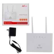 2.4GHz Unlocked 4G LTE Modem Router with SIM Card Slot 300Mbps Mesh WiFi 3dBi High-Gain Antennas in Europe Asia Americas