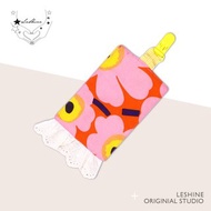 樂神手帕夾 桂圓紅棗 幼稚園開學 口水圍兜擦汗巾 柔軟夾式小手帕