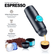 Portable Coffee Machine For Car&Home Expresso electric Coffee Maker Fit Nexpresso Dolce Pod Capsule 