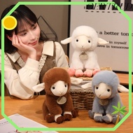 GERTRUD Sheep Plush Pillow, Sitting Pose Soft Stuffed Sheep Pillow, Lovely Fluffy Long Ear 11/17/23c