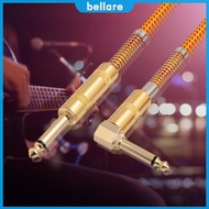 ✿24H✿ Guitar Instrument Cable for Electronic Keyboard Bass Gold-plated Connector 1/4-Inch TS To 1/4-