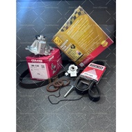 GAIDO TIMING BELT SET+WATER PUMP+ FAN BELT SAGA FLX/SAGA VVT/PERSONA VVT/IRIZ