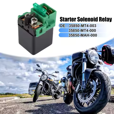 Motorcycle Starter Relay Solenoid For HONDA CB750SC CB900 CBF500 CBF600 CBR600 CB1000 ST1100 NT650 3