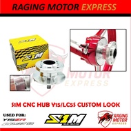 HAB SPROKET MOTOR S1M Sprocket Hub CNC Y15 / LC5S LIMITED CUSTOM LOOK