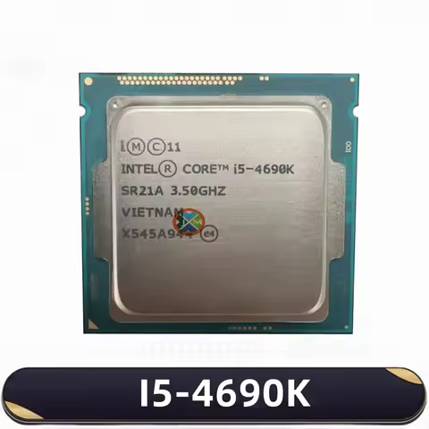 Core i5 4690K 3.5GHz 6MB Socket LGA 1150 Quad-Core CPU Processor SR21A I5-4690k