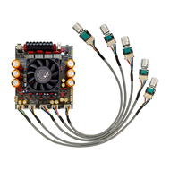 ZK AS21P แท้ 100% แอมป์จิ๋วบลูทูธ 300*2+600W พลังงานสูง2.1 บลูทูธเพาเวอร์แอมป์บอร์ด TPA3255*2 แอมป์จ