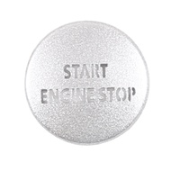 Engine Start Stop Push Button Switch Sticker Cover for LR4 4 &amp; Range Sport 2010-2013, Silver