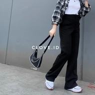 LIGHT BLUE LOOSE KULOT JEANS / LIGHT BLUE SUMMER HIGHWAIST LOOSE JEANS WANITA / CELANA HW LOOSE JEAN