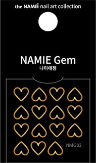 【專業用】NAMIE Gem 美甲裝飾藝術貼紙 Normal Metallic 02