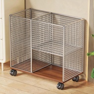 [48H Shipping] Home yoga mat storage rack, small trolley storage rack, movable dumbbell and racket d