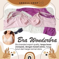 CW WONDERBRA WOMEN'S UNDERWEAR BRA WITHOUT FOAM PINK 42C 44E FMD