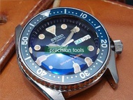 雙卜 雙凸 礦物代用玻璃 藍光面 SCUBA SKX013 015