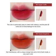 5 buah/boks pelembap bibir coklat tua paket lipstik Matte tahan lama