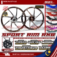 Sport Rim RX8 HYPERTECH 8 Batang PNP Y15 Y16 Y125Z NVX155 V1 V2 LC135 V8 LC135 5S 160/160*17 NMAX 1.