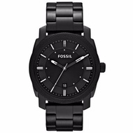 FOSSIL Machine Black Dial Black-plated Men's Watch FS4775