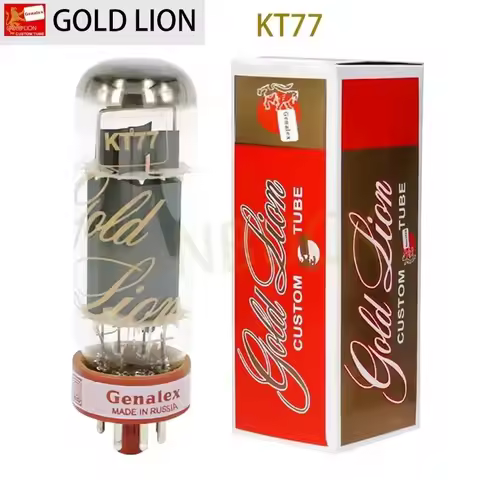 GOLD LION Genalex KT77 Vacuum Tube Precision Matching Valve Replace KT66 KT88 EL34 6CA7 5881 Electro