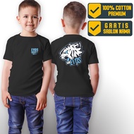 Esport - Evos Kids T-Shirt with Gamer Name Printing Aura Bigetron RRQ Geek Fam