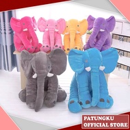 ❤️PatungKu❤️ Elephant Plushie Doll Cute Animal Stuffed Toys Anak Patung Gajah Giant Elephant Pillow 