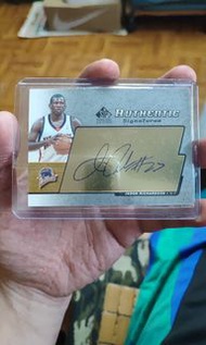 Nba Jason Richardson on card auto nba card