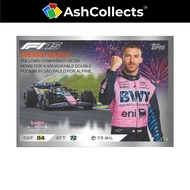 Topps Turbo Attax Formula 1 F1 BWT Alpine Team Mix