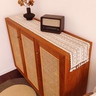 American Retro Lace Table Flag