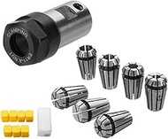 ER11 1-7 mm Collets with ER11A 5 mm Motor Shaft Holder Extension Rod Pack of 7