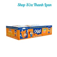 (HSD T2-2026) Thùng 48 Hộp Sữa Bột Pha Sẵn Oggi Hương Vani 180ml Phát Triển Toàn Diện.