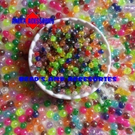 Best Selling Round GLITTER Beads Round Acrylic Beads AB MERONCE Material