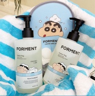 韓國 FORMENT 蠟筆小新限量版香氛沐浴露500ml