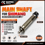 MAIN SHAFT SHIMANO CQ31 ANTARES DC EXSENCE CQ LEFT HANDED OEM PARTS