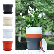 MISUPS Office Decor Plant Container Home Plastic Succulent Box Plant Pot Planter Flower Pots