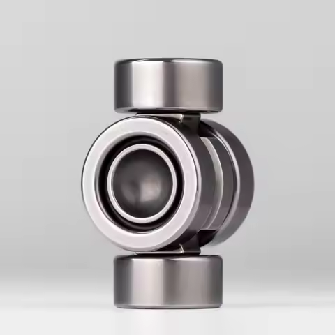 LAUTIE Original BIT00 Fidget Spinner Metal Fidget Stress Relief Toys EDC Relieves anxiety DIY