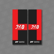 Freehub DT Swiss 240 Hub Sticker Decal 2021
