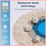 ◆ ♞FOLOPETS Cat Litter Sand 7L Mixed Tofu Cat Litter Deodorant Bentonite Cat Litter