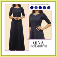 ▛ ▜ ∤   ︎ Gina Dress Long Sleeves Dress Ninang Dress Bridesmaid Dress Taytay Supplier