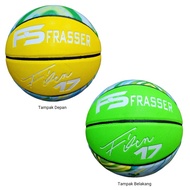 Frasser Bola Basket Original Size 7 Indoor Dan Outdoor Bahan PU Kuning Stabilo BBS PU 04 SMS