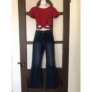 FLARE JEANS | Long jeans