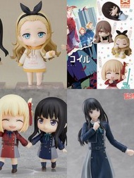 Set 出 GSC 黏土人 Lycoris Recoil 莉可麗絲 井之上瀧奈 GSC 黏土人 莉可麗絲 Lycoris Recoil 2272 胡桃 錦木千束 睡覺系列扭蛋 figure Lycor