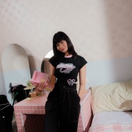 Bedda Baby Tee Slimfit Arts - Y2K Outfit Premium