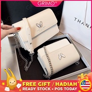 READY STOCK💖GRIMO Classic Butterflies Bag Women's Sling Bag fb14127